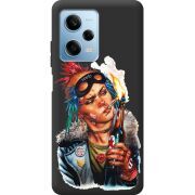 Черный чехол BoxFace Xiaomi Redmi Note 12 Pro 5G Tanker Girl