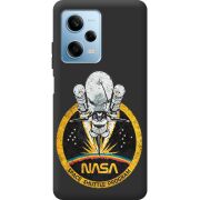 Черный чехол BoxFace Xiaomi Redmi Note 12 Pro 5G NASA Spaceship