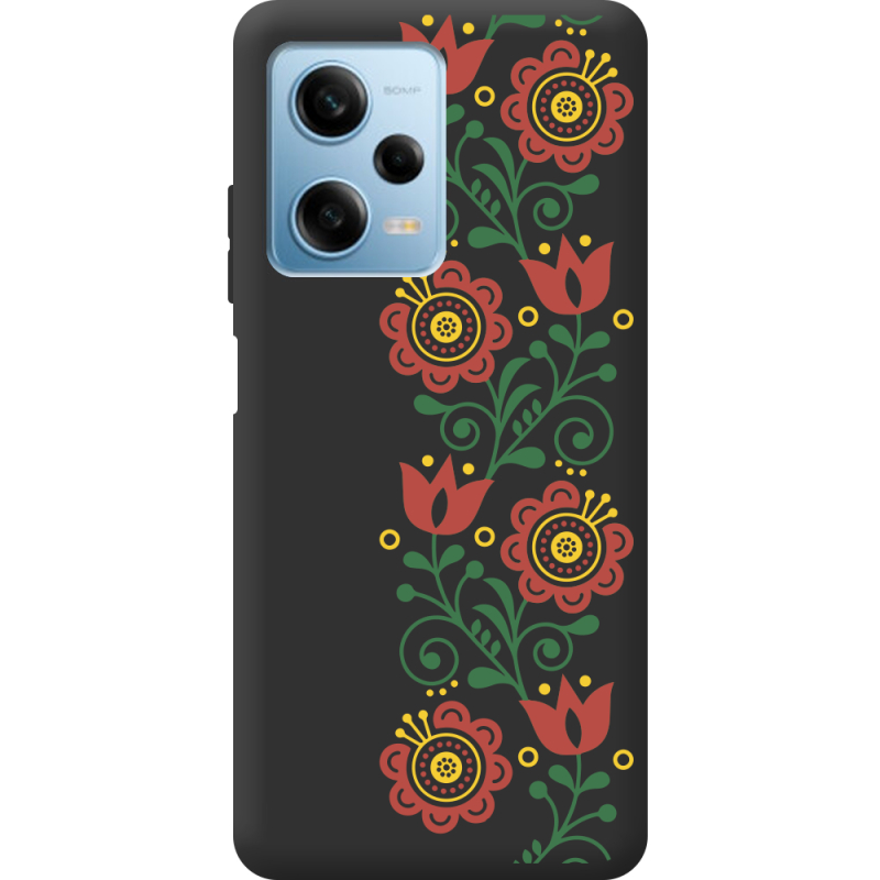 Черный чехол BoxFace Xiaomi Redmi Note 12 Pro 5G Ethno