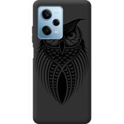 Черный чехол BoxFace Xiaomi Redmi Note 12 Pro 5G Owl