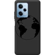 Черный чехол BoxFace Xiaomi Redmi Note 12 Pro 5G Earth