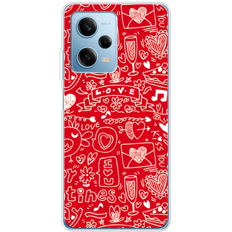 Чехол BoxFace Xiaomi Redmi Note 12 Pro Plus 5G Happy Valentines