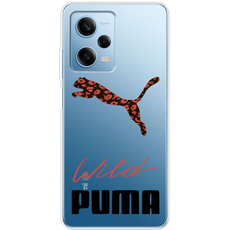 Прозрачный чехол BoxFace Xiaomi Redmi Note 12 Pro Plus 5G Wild Cat