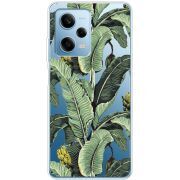 Прозрачный чехол BoxFace Xiaomi Redmi Note 12 Pro Plus 5G Banana Leaves