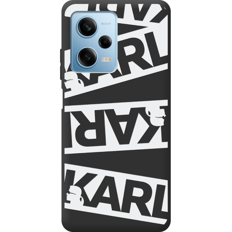 Черный чехол BoxFace Xiaomi Redmi Note 12 Pro Plus 5G White Karl
