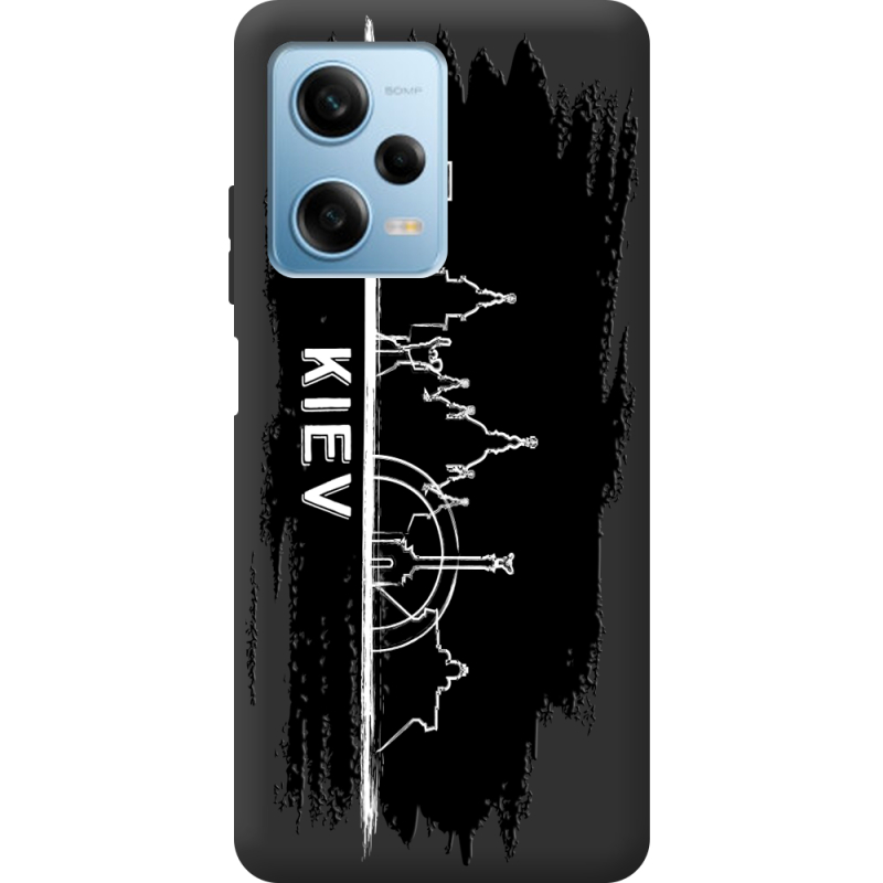 Черный чехол BoxFace Xiaomi Redmi Note 12 Pro Plus 5G Kyiv