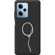 Черный чехол BoxFace Xiaomi Redmi Note 12 Pro Plus 5G Balloon