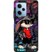 Черный чехол BoxFace Xiaomi Redmi Note 12 Pro Plus 5G Малий вухань