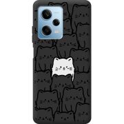 Черный чехол BoxFace Xiaomi Redmi Note 12 Pro Plus 5G 