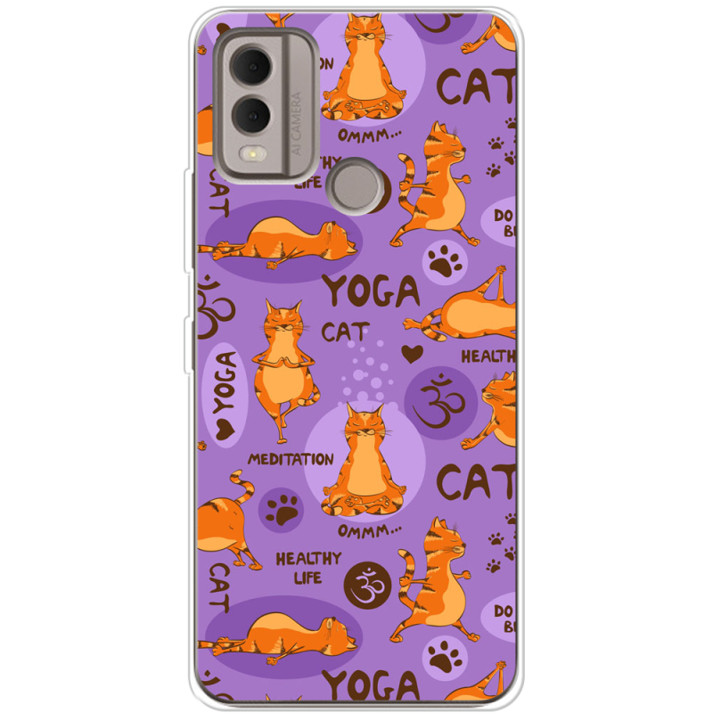 Чехол BoxFace Nokia C22 Yoga Cat