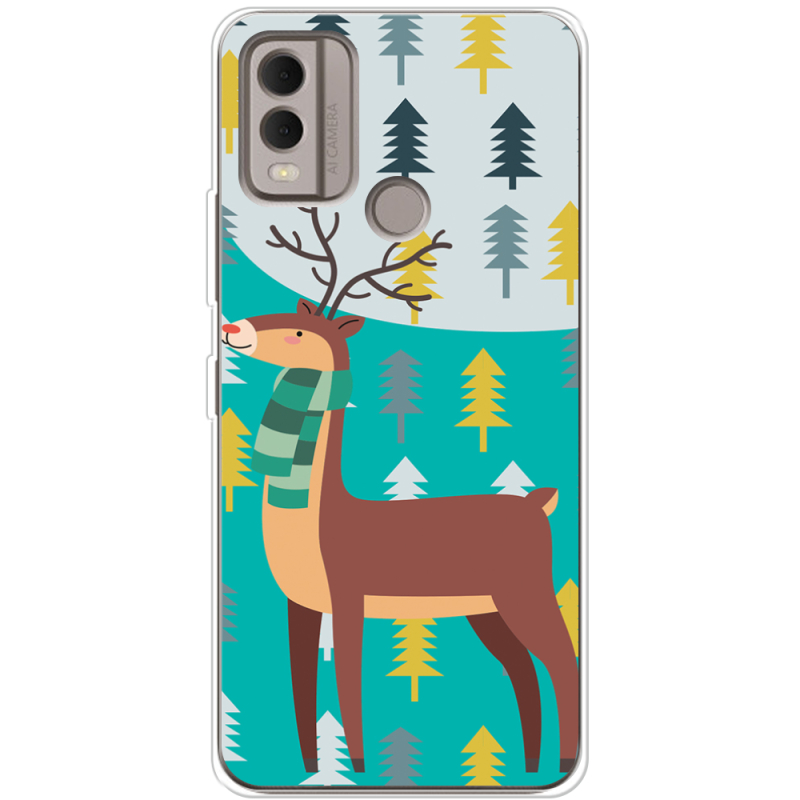 Чехол BoxFace Nokia C22 Foresty Deer