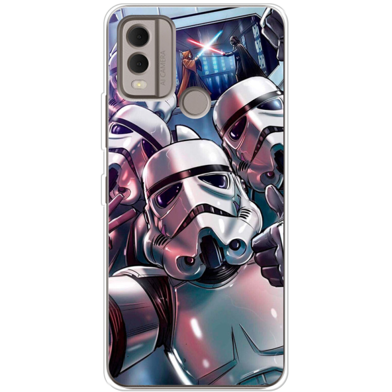 Чехол BoxFace Nokia C22 Stormtroopers