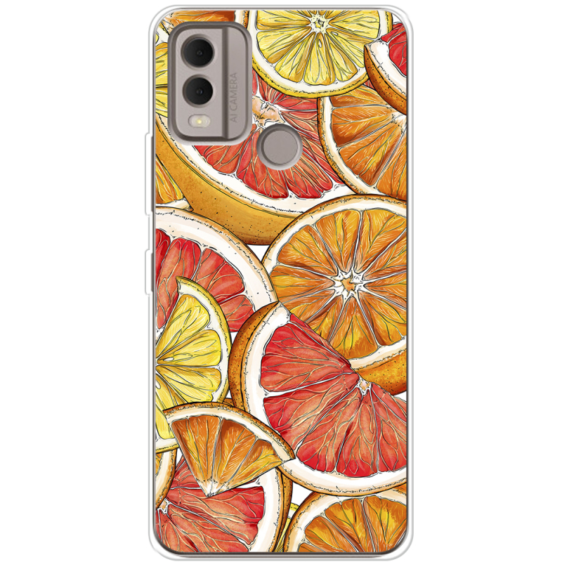 Чехол BoxFace Nokia C22 Citrus Pattern