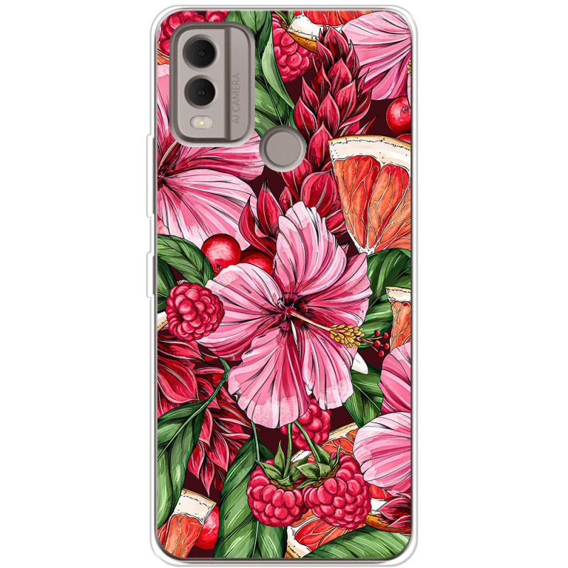 Чехол BoxFace Nokia C22 Tropical Flowers