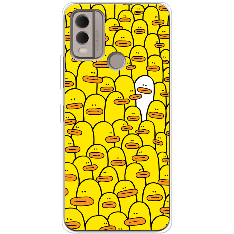 Чехол BoxFace Nokia C22 Yellow Ducklings