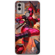 Чехол BoxFace Nokia C22 Woman Deadpool