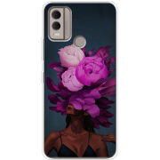 Чехол BoxFace Nokia C22 Exquisite Purple Flowers