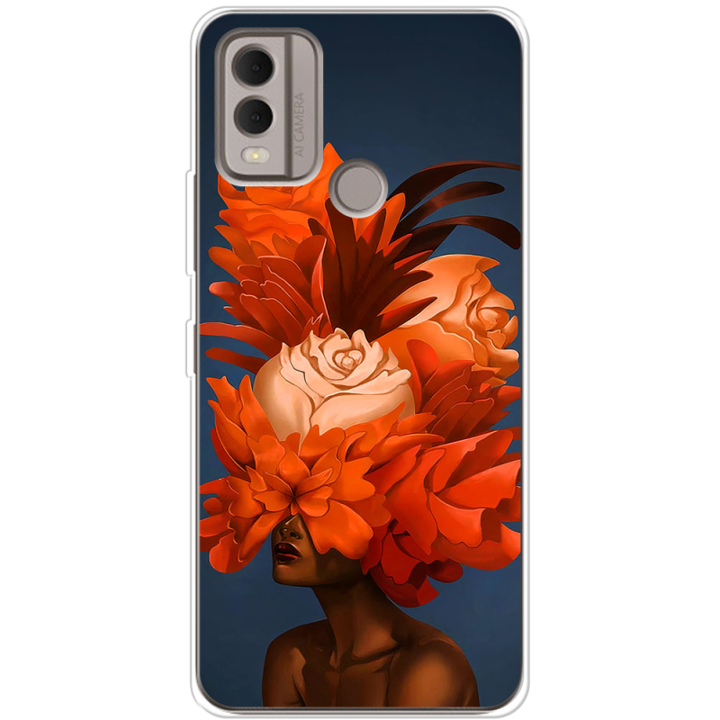 Чехол BoxFace Nokia C22 Exquisite Orange Flowers