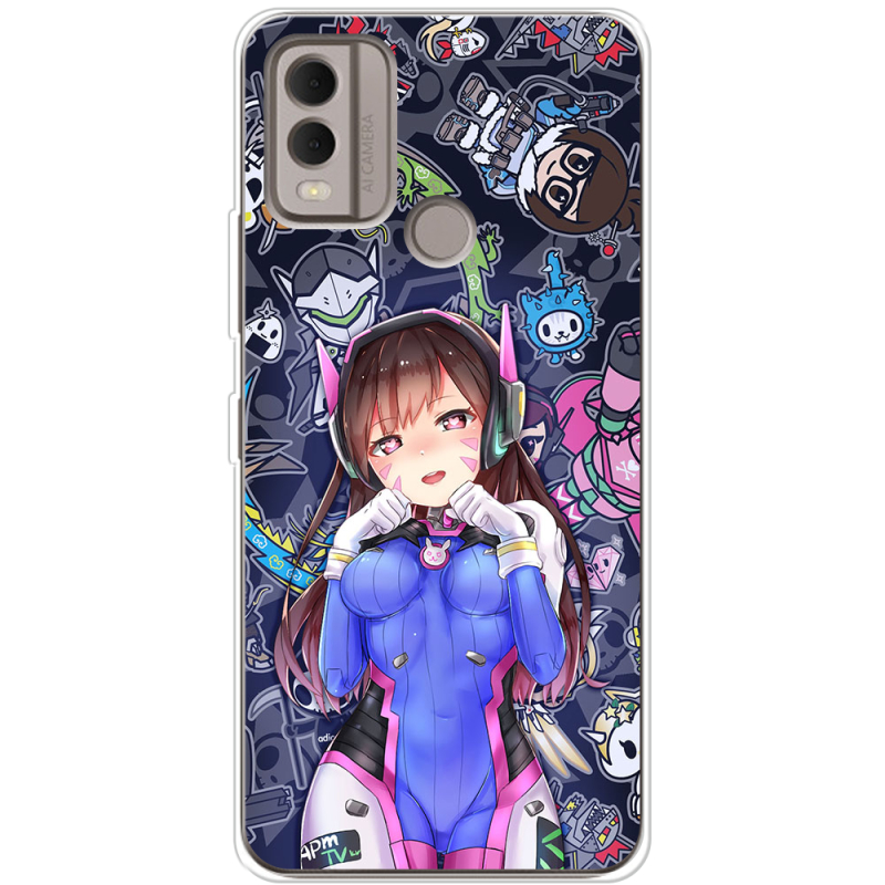 Чехол BoxFace Nokia C22 Overwatch D.VA