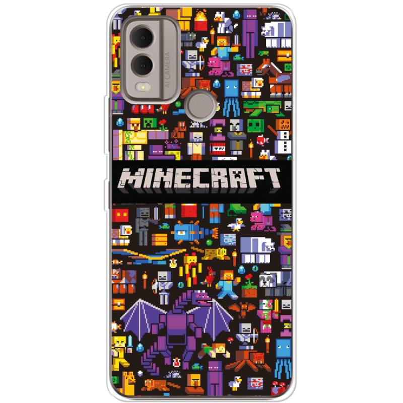 Чехол BoxFace Nokia C22 Minecraft Mobbery