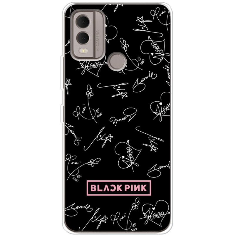 Чехол BoxFace Nokia C22 Blackpink автограф