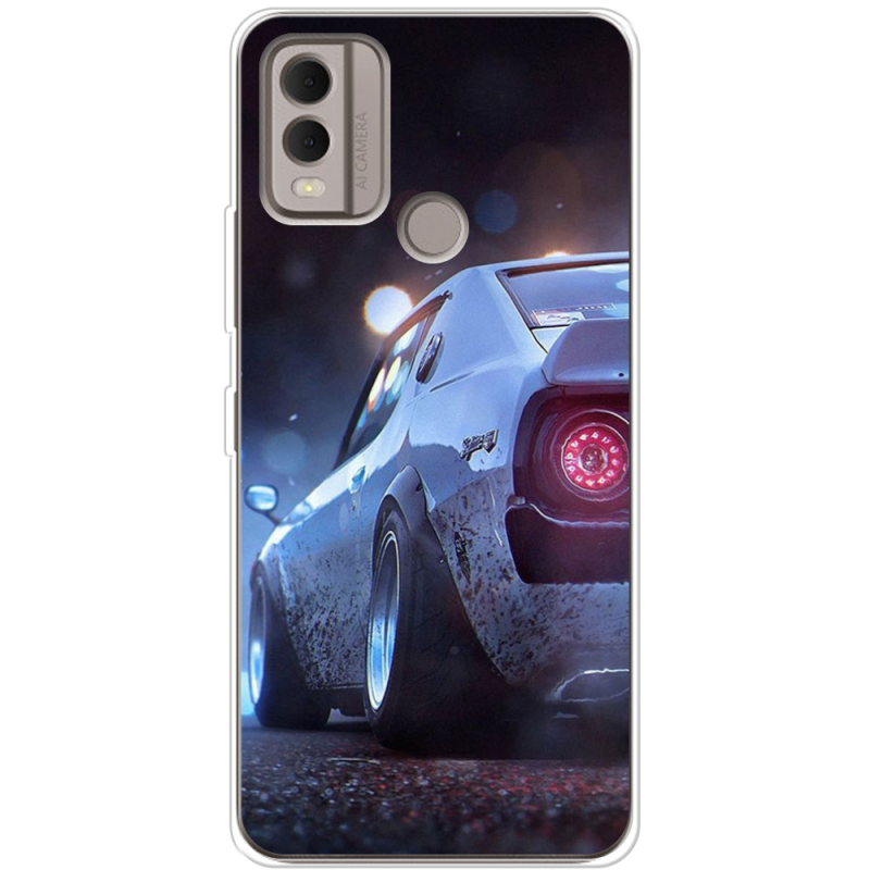 Чехол BoxFace Nokia C22 Silver Car