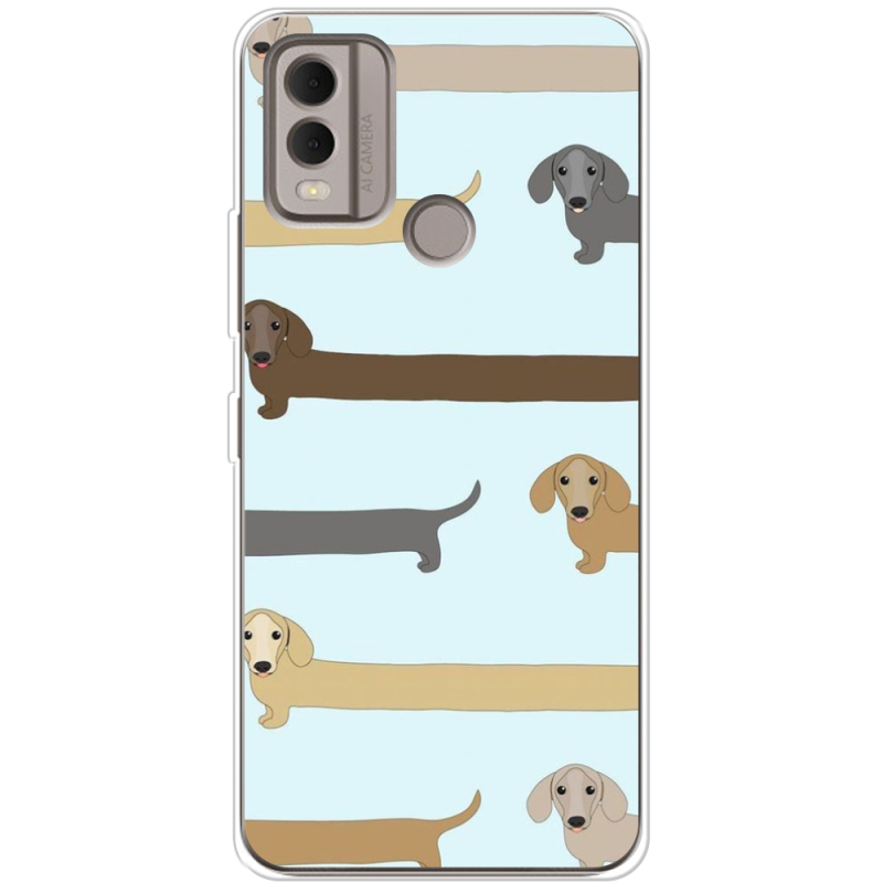 Чехол BoxFace Nokia C22 Dachshund