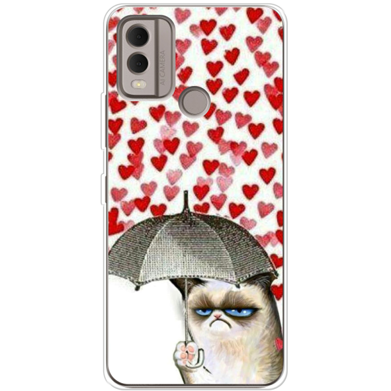 Чехол BoxFace Nokia C22 Raining Hearts