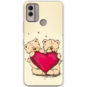 Чехол BoxFace Nokia C22 Teddy Bear Love