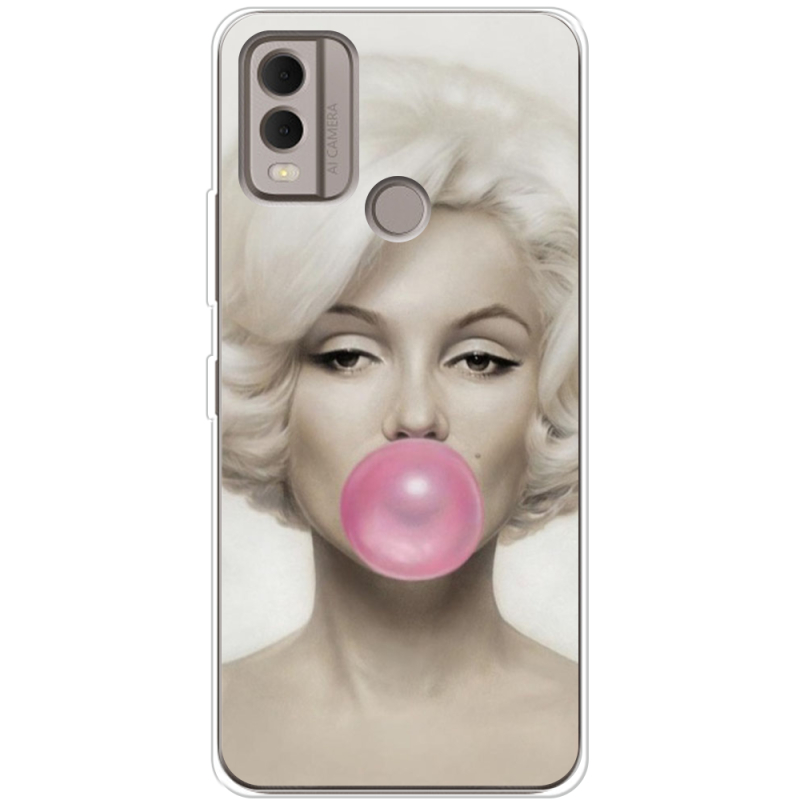 Чехол BoxFace Nokia C22 Marilyn Monroe Bubble Gum