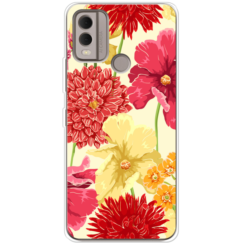 Чехол BoxFace Nokia C22 Flower Bed