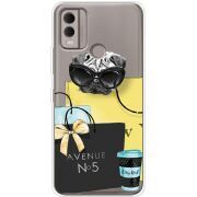 Прозрачный чехол BoxFace Nokia C22 Fashion Pug