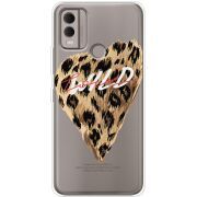 Прозрачный чехол BoxFace Nokia C22 Wild Love