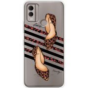 Прозрачный чехол BoxFace Nokia C22 Love Beauty
