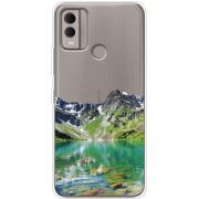 Прозрачный чехол BoxFace Nokia C22 Green Mountain