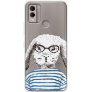 Прозрачный чехол BoxFace Nokia C22 MR. Rabbit