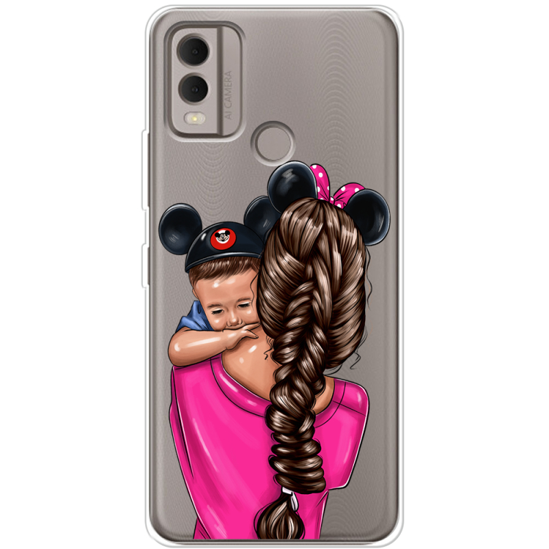 Прозрачный чехол BoxFace Nokia C22 Mouse Mommy