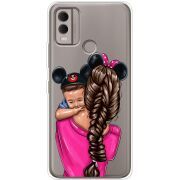Прозрачный чехол BoxFace Nokia C22 Mouse Mommy