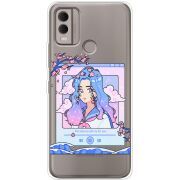 Прозрачный чехол BoxFace Nokia C22 The Sakuras Will Cry For You