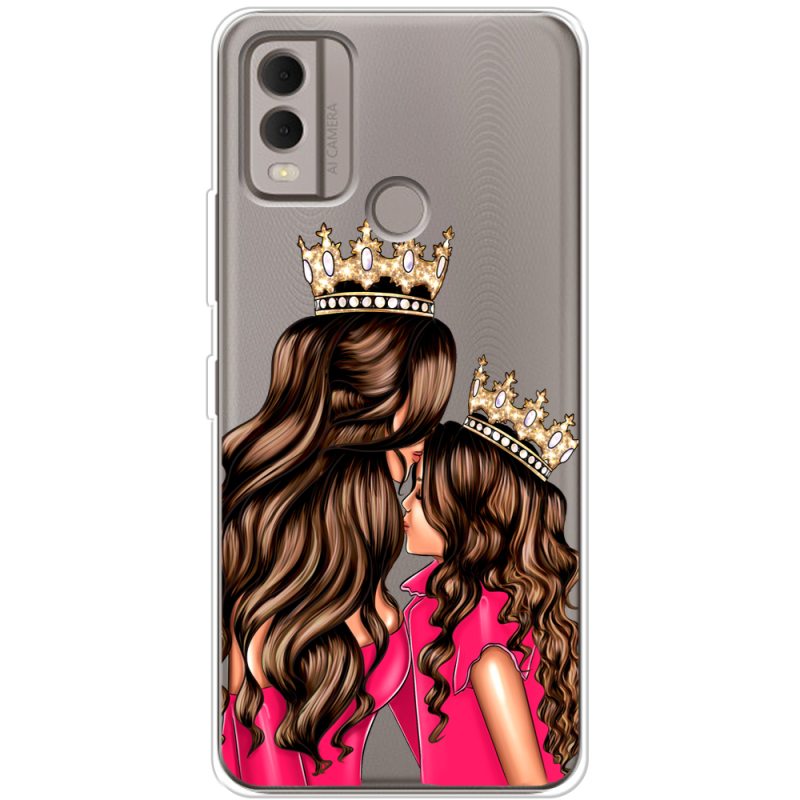 Прозрачный чехол BoxFace Nokia C22 Queen and Princess