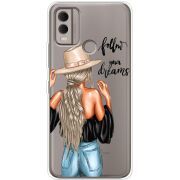 Прозрачный чехол BoxFace Nokia C22 Follow Your Dreams