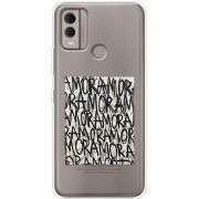 Прозрачный чехол BoxFace Nokia C22 Amor Amor