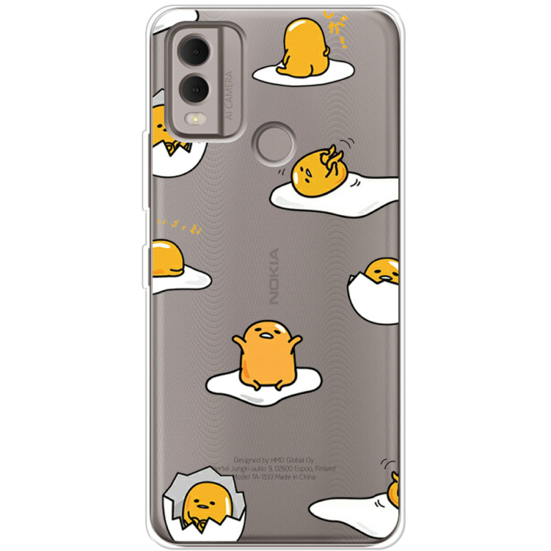 Прозрачный чехол BoxFace Nokia C22 Gudetama