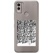 Прозрачный чехол BoxFace Nokia C22 Blah Blah