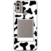 Прозрачный чехол BoxFace Nokia C22 Cow