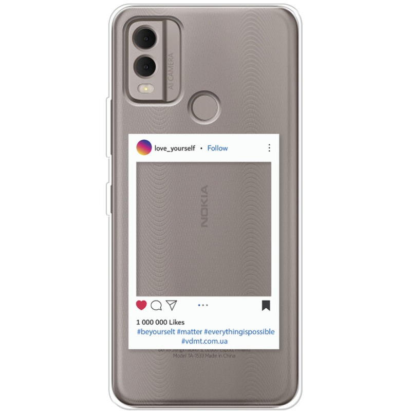 Прозрачный чехол BoxFace Nokia C22 Insta