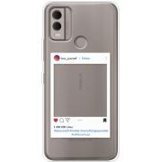 Прозрачный чехол BoxFace Nokia C22 Insta