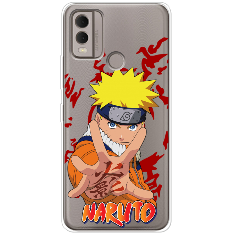 Прозрачный чехол BoxFace Nokia C22 Naruto