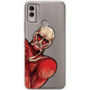 Прозрачный чехол BoxFace Nokia C22 Титан
