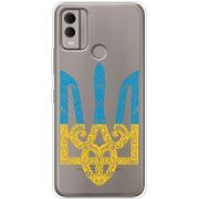 Прозрачный чехол BoxFace Nokia C22 Gold Trident